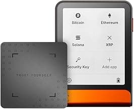Ledger Flex - Crypto Touchscreen Signer - securely Manage All Your Digital Assets and Identity via The Ledger Wallet app (Bitcoin Orange)