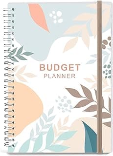 Budget Planner - Monthly Finance Organizer with Expense Tracker Notebook to Manage Your Money Effectively, Undated Finance Planner/Account Book, Start Anytime, 1 Year Use, A5, Twig
